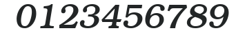 ITCmanMedium-Book Italic numbers preview