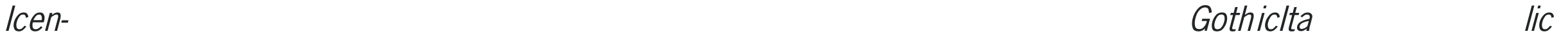 Ice'n-Gothic Italic preview