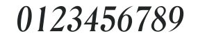 Idenver-Medium numbers preview