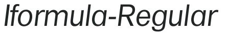 Iformula-Regular letters preview