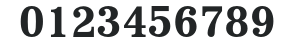 ImpressumEF-Medium numbers preview