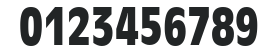 Incised 901 CnHU Bold Condensed numbers preview