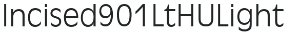 Incised 901 LtHU Light preview