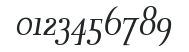 IndisposeTitling-Italic numbers preview