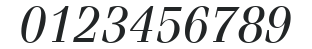 Industrial 817 CE Regular Italic numbers preview