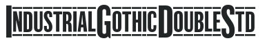 IndustrialGothicDoubleStd preview