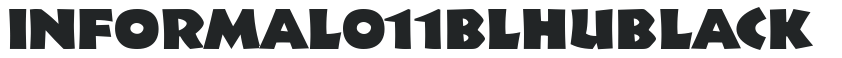 Informal 011 BlHU Black preview