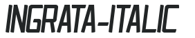 Ingrata-Italic preview