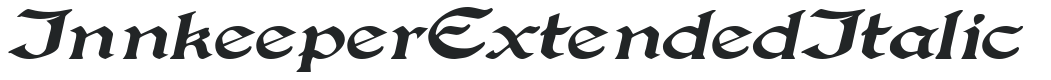 InnkeeperExtended Italic preview