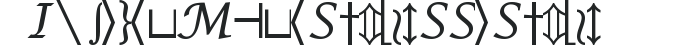 Insight Math Symbol SSi Symbol preview