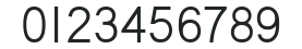 Intergraph ANSI Bold numbers preview