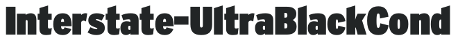 Interstate-UltraBlackCond preview