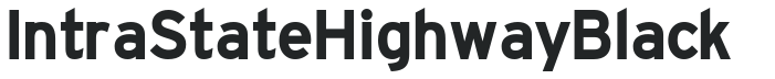 IntraStateHighwayBlack preview
