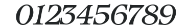 Isbell-Book Italic numbers preview
