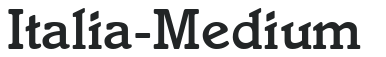 Italia-Medium preview