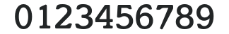 ItaliaEF-Medium numbers preview