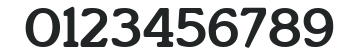 Italia Medium Regular numbers preview