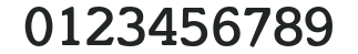 ItaliaStd-Medium numbers preview