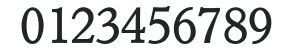 ItalianOldstyleBQ-Roman numbers preview