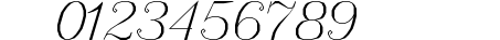 Italic preview