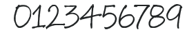Johnny Script BF numbers preview