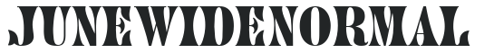 June Wide Normal letters preview