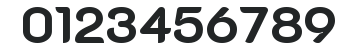 K2D ExtraBold numbers preview