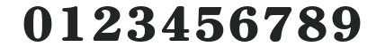 KAntiqueStd-ANB numbers preview