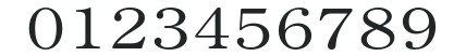 KAntiqueStd-ANR numbers preview