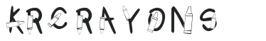 KR Crayons letters preview