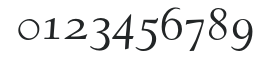 KaatskillH-SC-Italic numbers preview