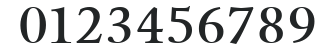 Kalix SemiBold numbers preview