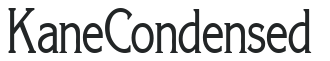 KaneCondensed preview