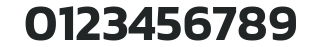 Kanit SemiBold numbers preview