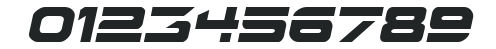 KaoszGalaktikaCim-Italic numbers preview