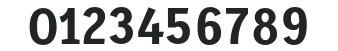 KarbidDisplay-Bold numbers preview