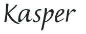 Kasper letters preview