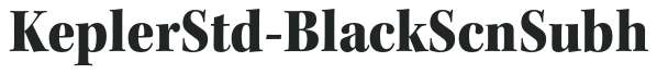 KeplerStd-BlackScnSubh preview