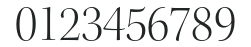 KeplerStd-LightDisp numbers preview