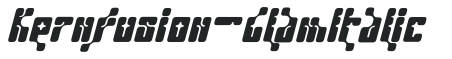 Kernfusion-GlamItalic preview