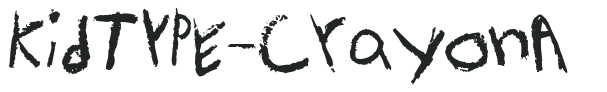 KidTYPE-CrayonA preview