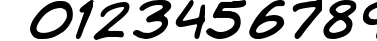 Komika Hand Italic preview