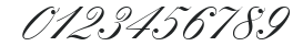 Kuenstler Script LT Medium numbers preview