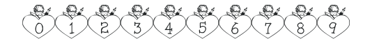LCR Cupid's Heart numbers preview