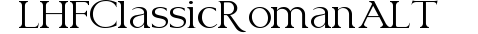 LHF Classic Roman ALT preview