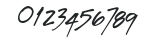 LHFStanford Script Medium numbers preview