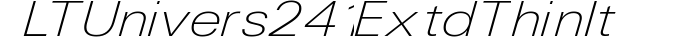 LTUnivers 241 ExtdThinIt preview