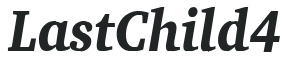Last Child 4 letters preview