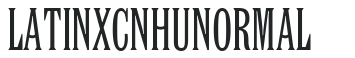 Latin XCn HU Normal preview