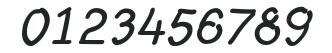 Layout-Italic numbers preview